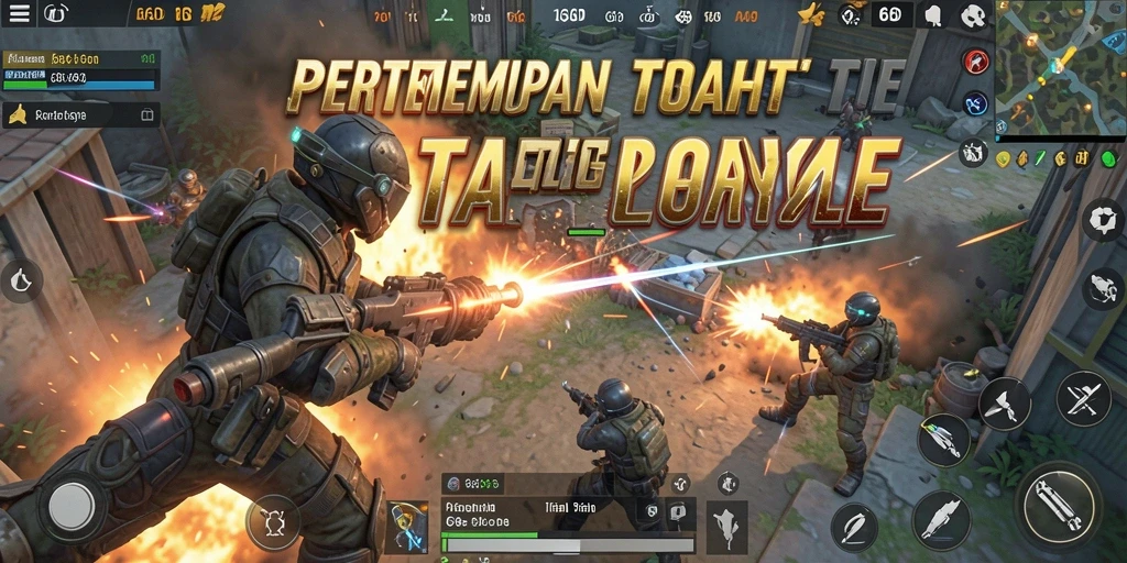 Tampilkan gameplay seru dari 66D di medan pertempuran Battle Royale.