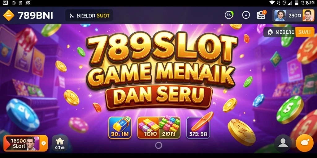 Screenshot gameplay Slot 789BNI yang menampilkan fitur menarik.