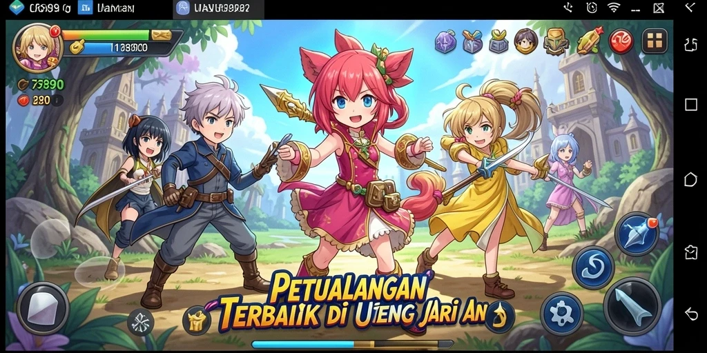 Gameplay seru dan warna-warni dari C7890 yang menakjubkan.