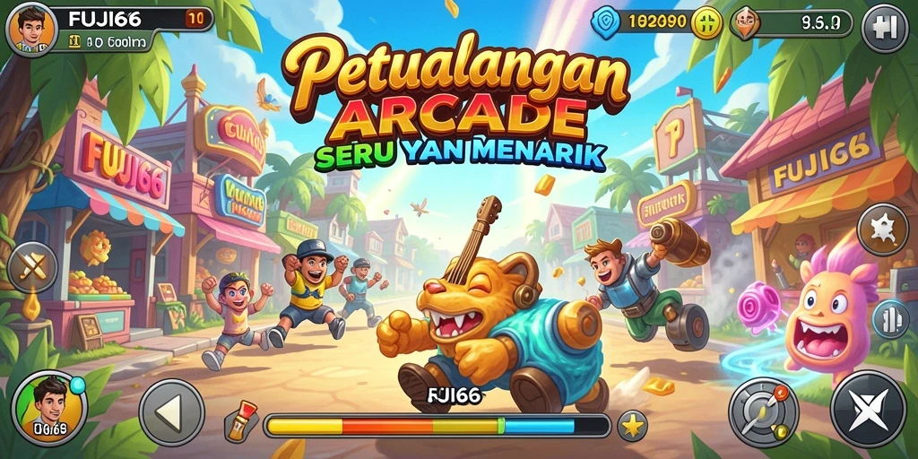 Tampilan gameplay seru dari FUJI66 dengan berbagai rintangan menantang.