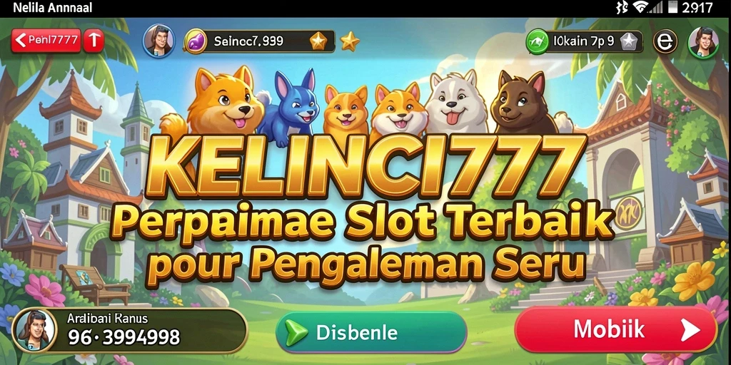 Screenshot gameplay KELINCI777 menampilkan keseruan permainan slot.