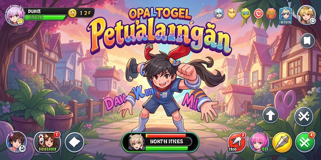 Gameplay OPALTOGEL menampilkan petualangan anime yang mendebarkan.