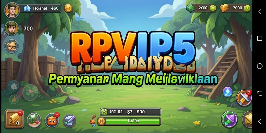 Tampilan gameplay RPVIP5 yang menarik dan interaktif.