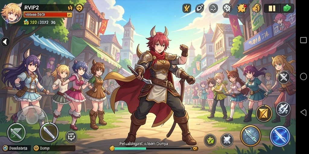 Tampilan menakjubkan dari gameplay RVIP2 yang penuh aksi.