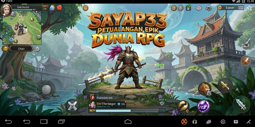 Tampilan gameplay <strong>SAYAP33</strong> yang menakjubkan dalam pertempuran.