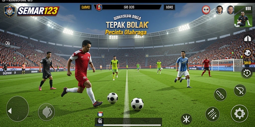 Tampilan gameplay spektakuler dalam SEMAR123, aksi seru di lapangan.