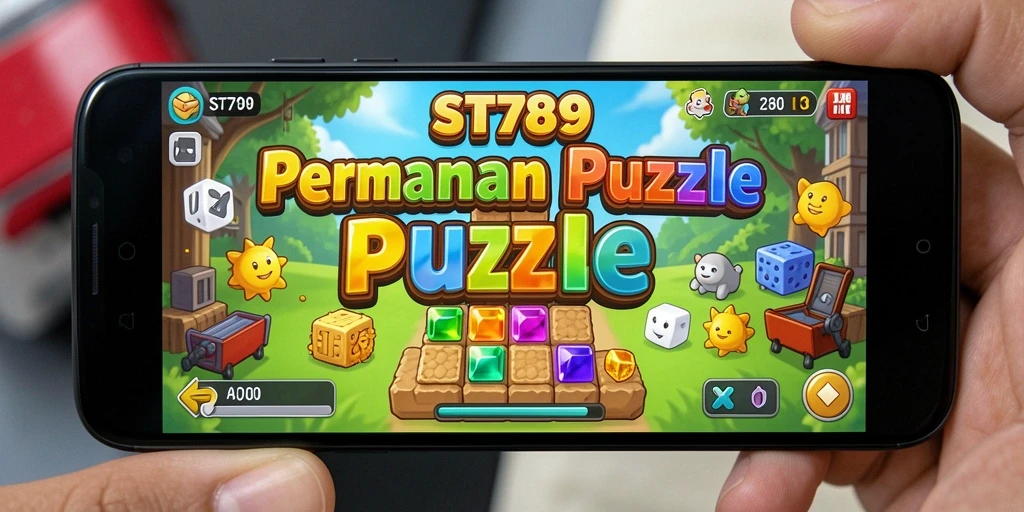 Tampilan gameplay ST789 yang menarik dan penuh tantangan puzzle.
